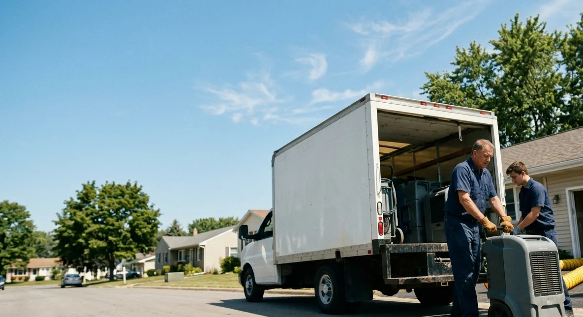 Water Damage Cleanup in Gallagher, WV near me